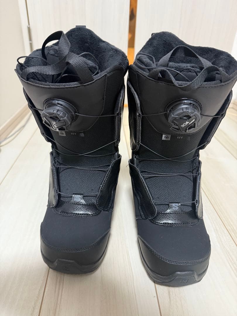 【1日使用の美品】スノボブーツ SALOMON IVY BOA SJ 24cm
