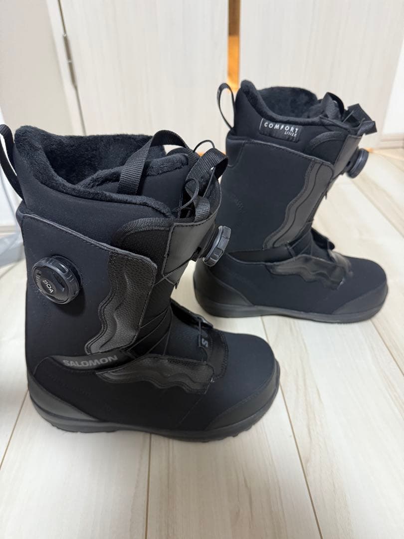 【1日使用の美品】スノボブーツ SALOMON IVY BOA SJ 24cm