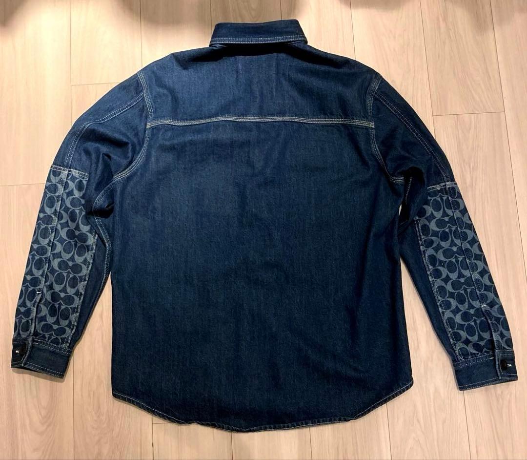 coach コーチ デニム セットアップ ダブルニー ジャケット