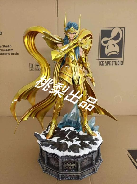 新品未開封 聖闘士星矢I.A.Sアクエリアス カミュ ガレージキット スタチュー