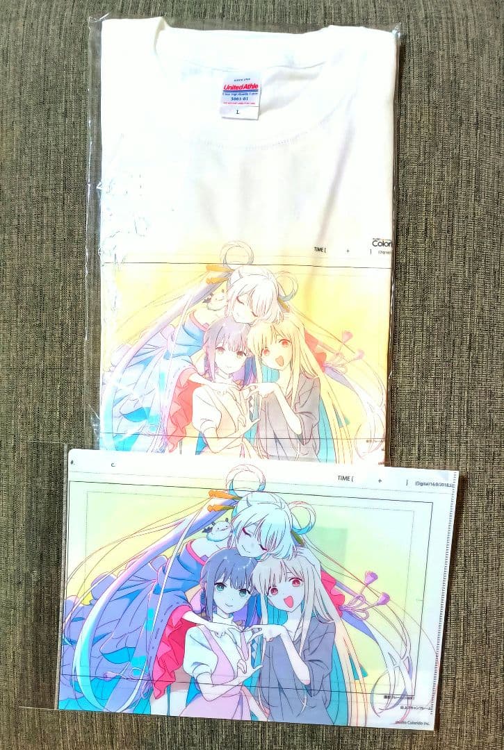 【未開封】超かぐや姫　原画　クリアファイル　Tシャツ