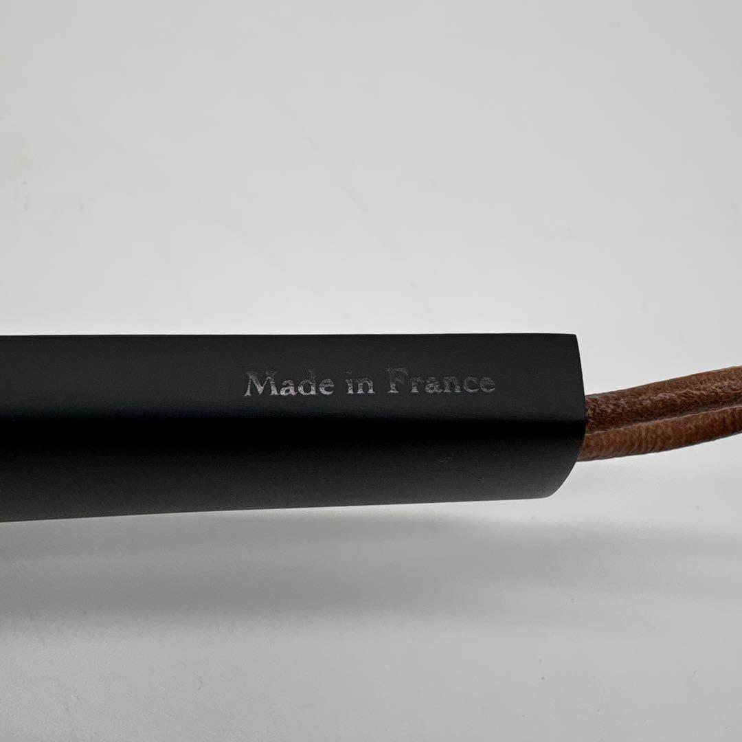 極美品 HERMES エルメス シューホーン 靴ベラ ブラック