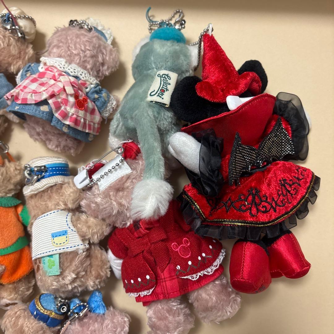 ダッフィー シェリーメイ ぬいば ストラップ ミニー クリスマス ハロウィン