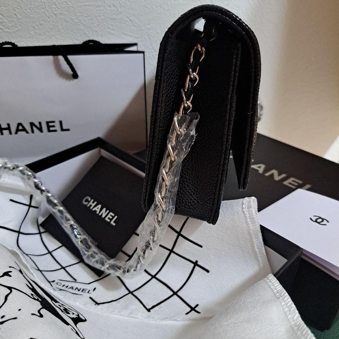 ☆CHANEL☆ノベルティ☆チェーン ショルダー バックシルバー
