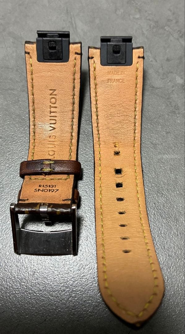 【極美品】【ベルト2本付き】ルイ・ヴィトン　タンブールホライゾン　ライトアップ