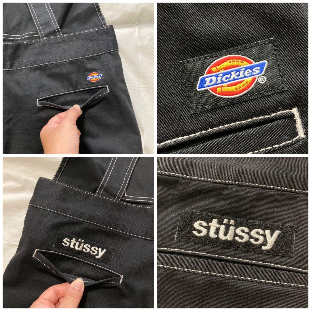 【専用です】stussy + Dickies　オーバーオール　古着屋購入