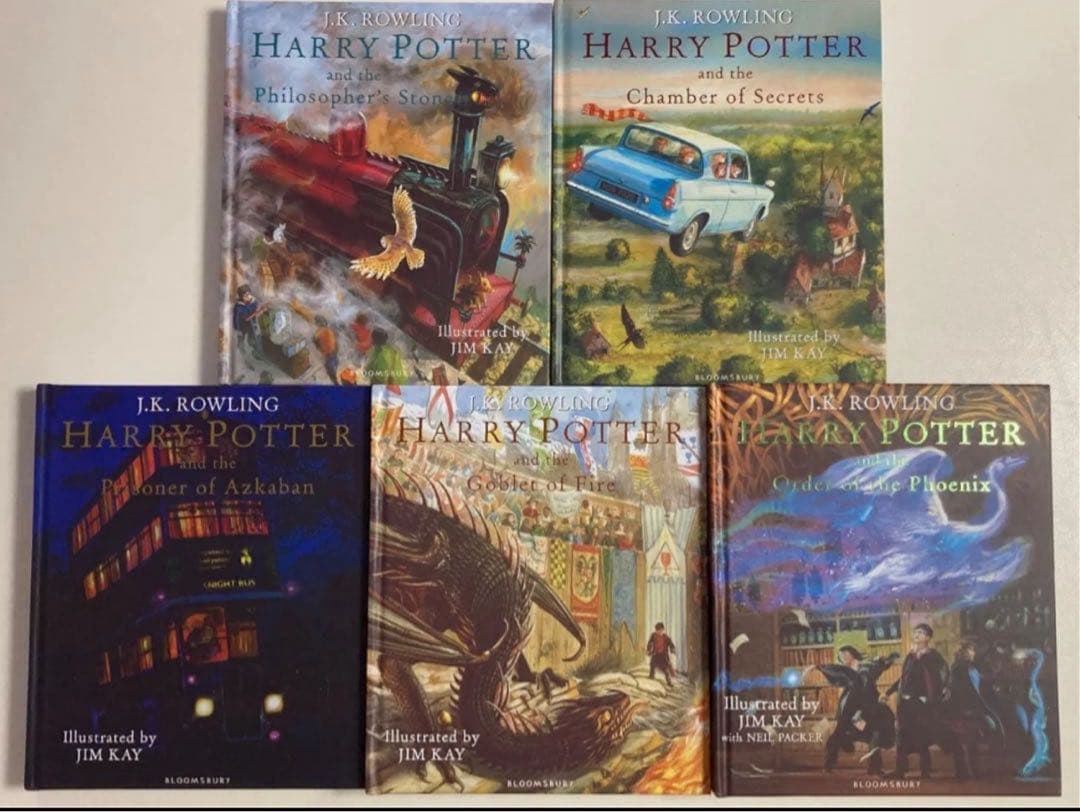 Harry Potter イラスト記念版 ハードカバー　ハリーポッター　即日発送