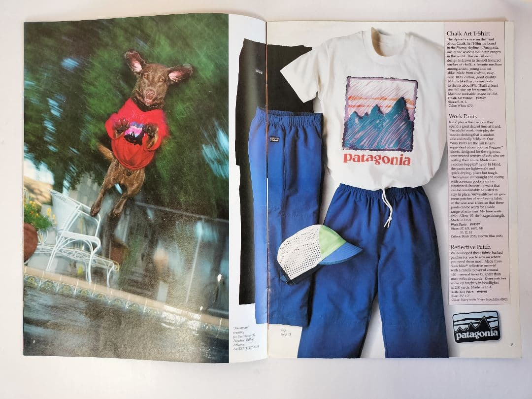 Patagonia カタログ 1989年　春 こどもカタログ　英語版