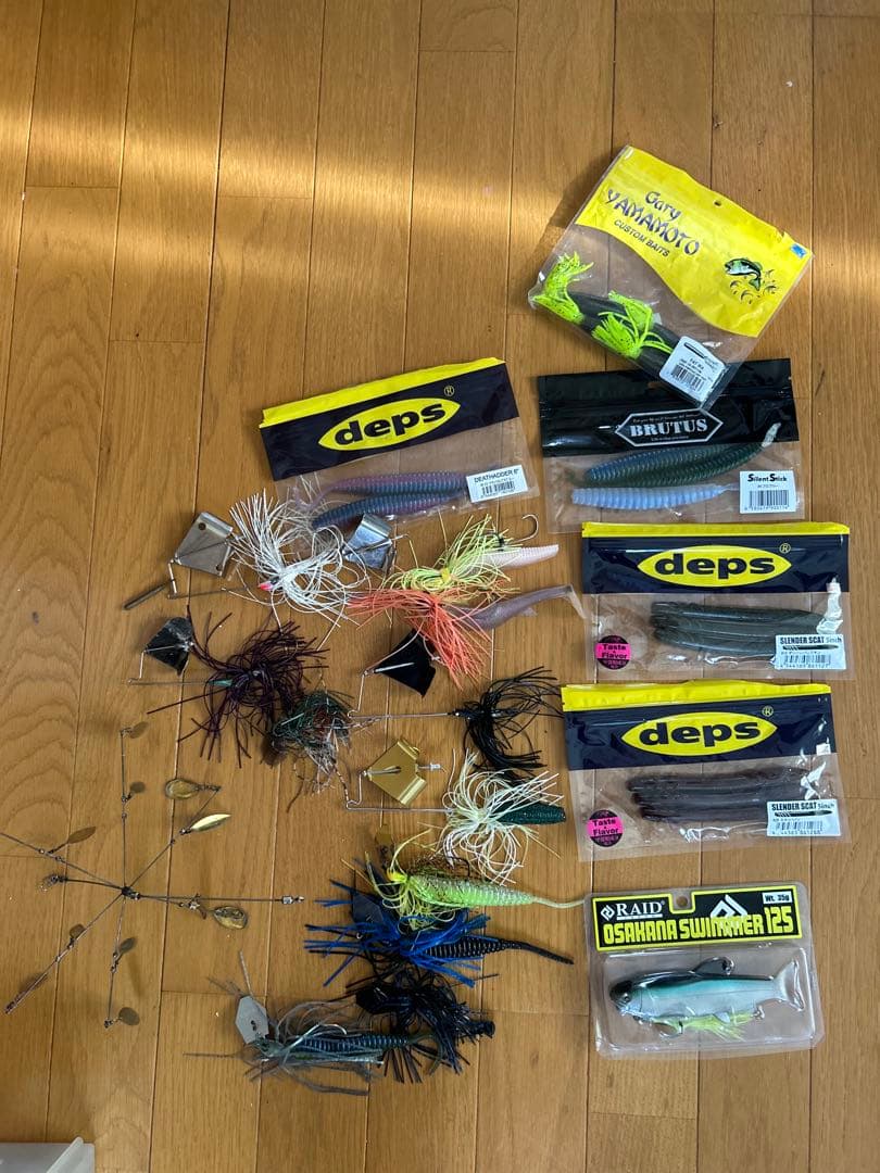 バス釣り　引退セット　レア品あり　ルアーセット　デプス