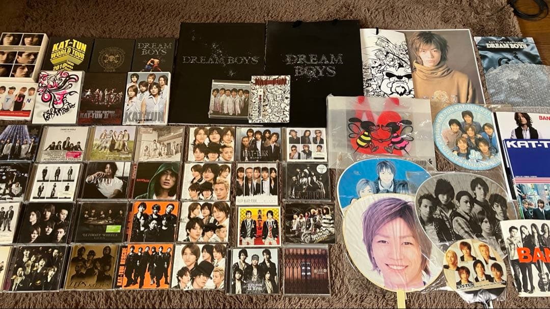 KAT-TUNグッズ【CD.DVD.写真集.うちわ.ポスター.バッグなど】