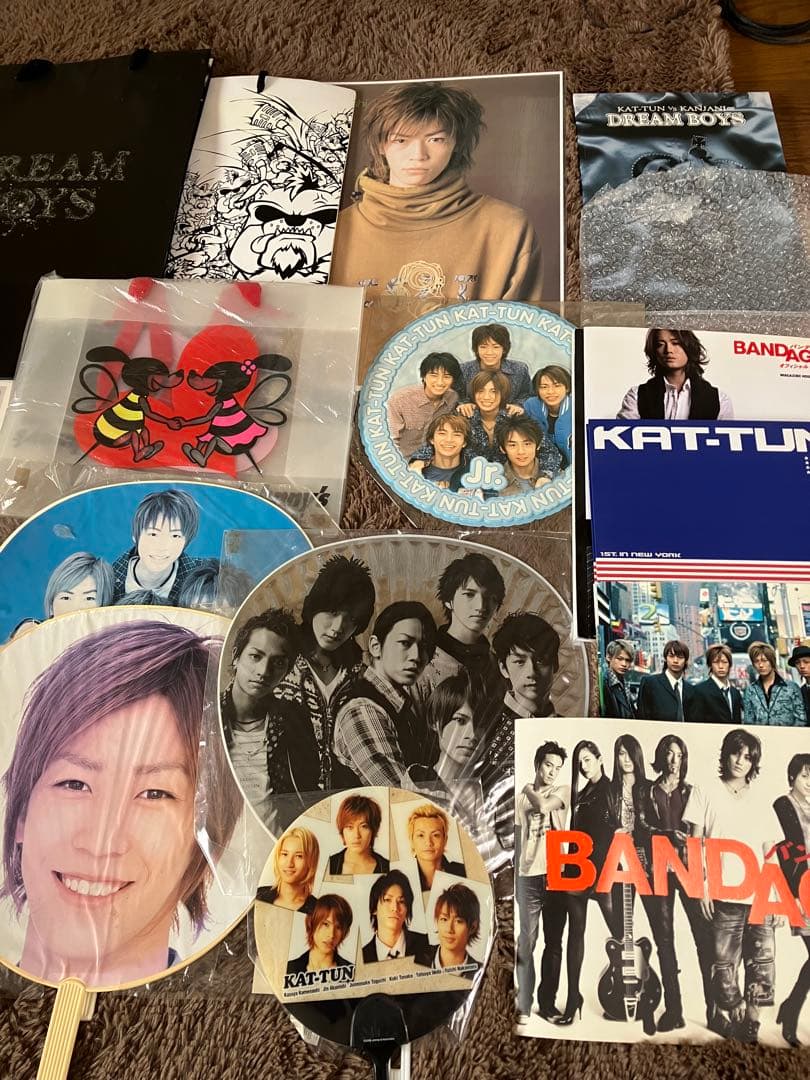 KAT-TUNグッズ【CD.DVD.写真集.うちわ.ポスター.バッグなど】