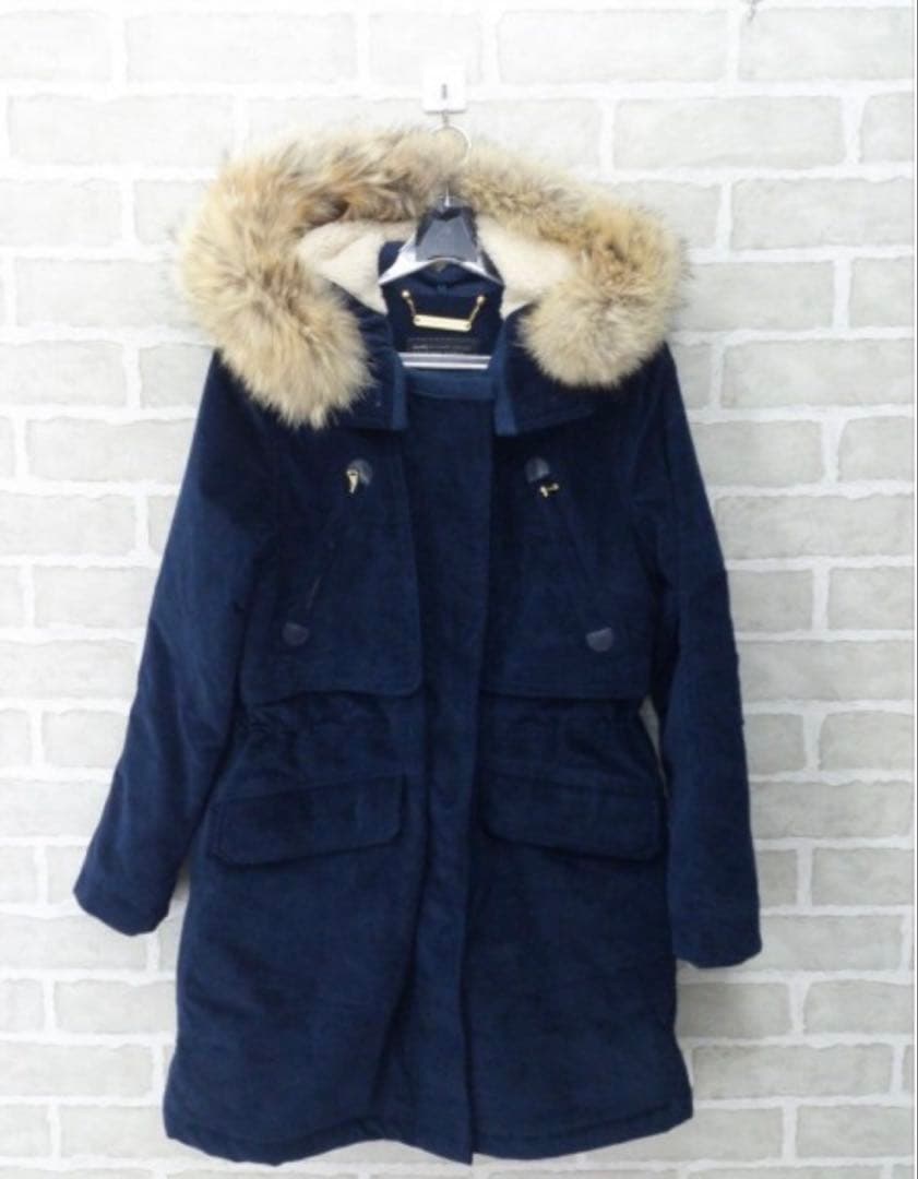 マークバイマークジェイコブスモッズコート ボア ファー付