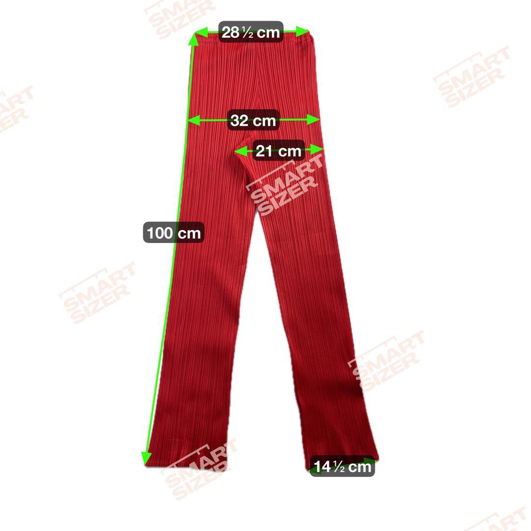 極美品✨ プリーツプリーズ イッセイミヤケ パンツ レッド サイズ3 日本製