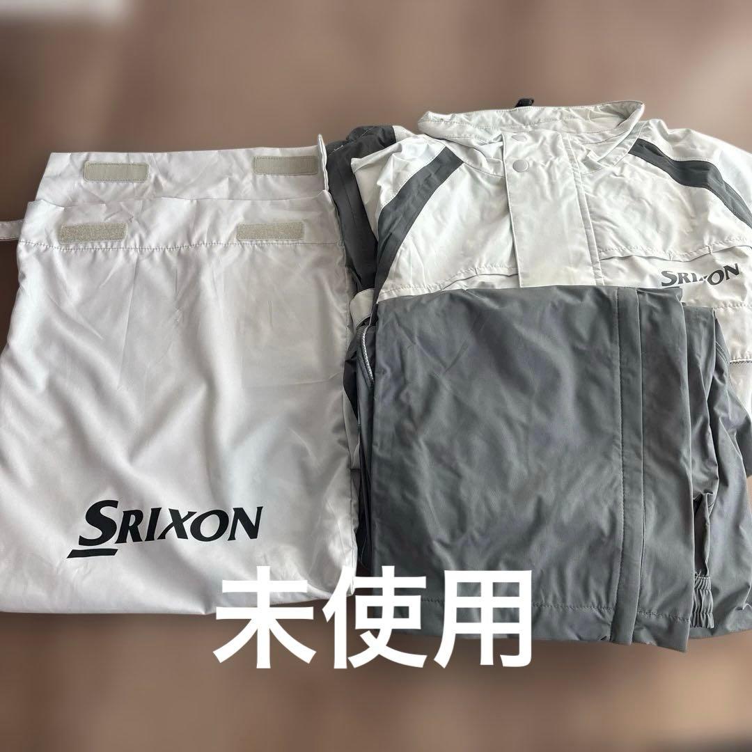 スリクソン　レインウェア　上下セット　未使用　サイズM 収納袋付き