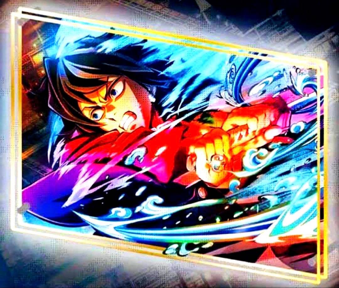 鬼滅の刃 webshopくじ A賞 ビッグレイヤードアクリルパネル 3点