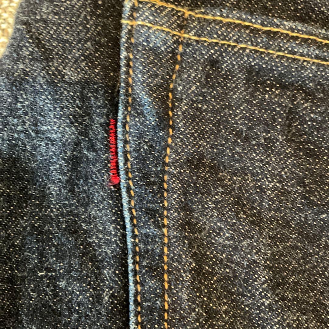 ク*ん様 WAREHOUSE 1001XX　W34　ウェアハウス　黒パッチ　限定