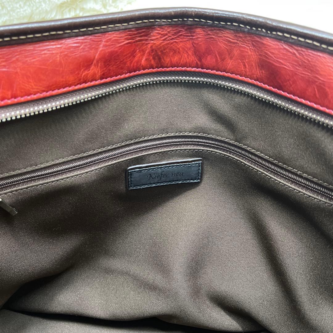 極美品 Kiefer neu キーファーノイ ビジネストートバッグ 大容量