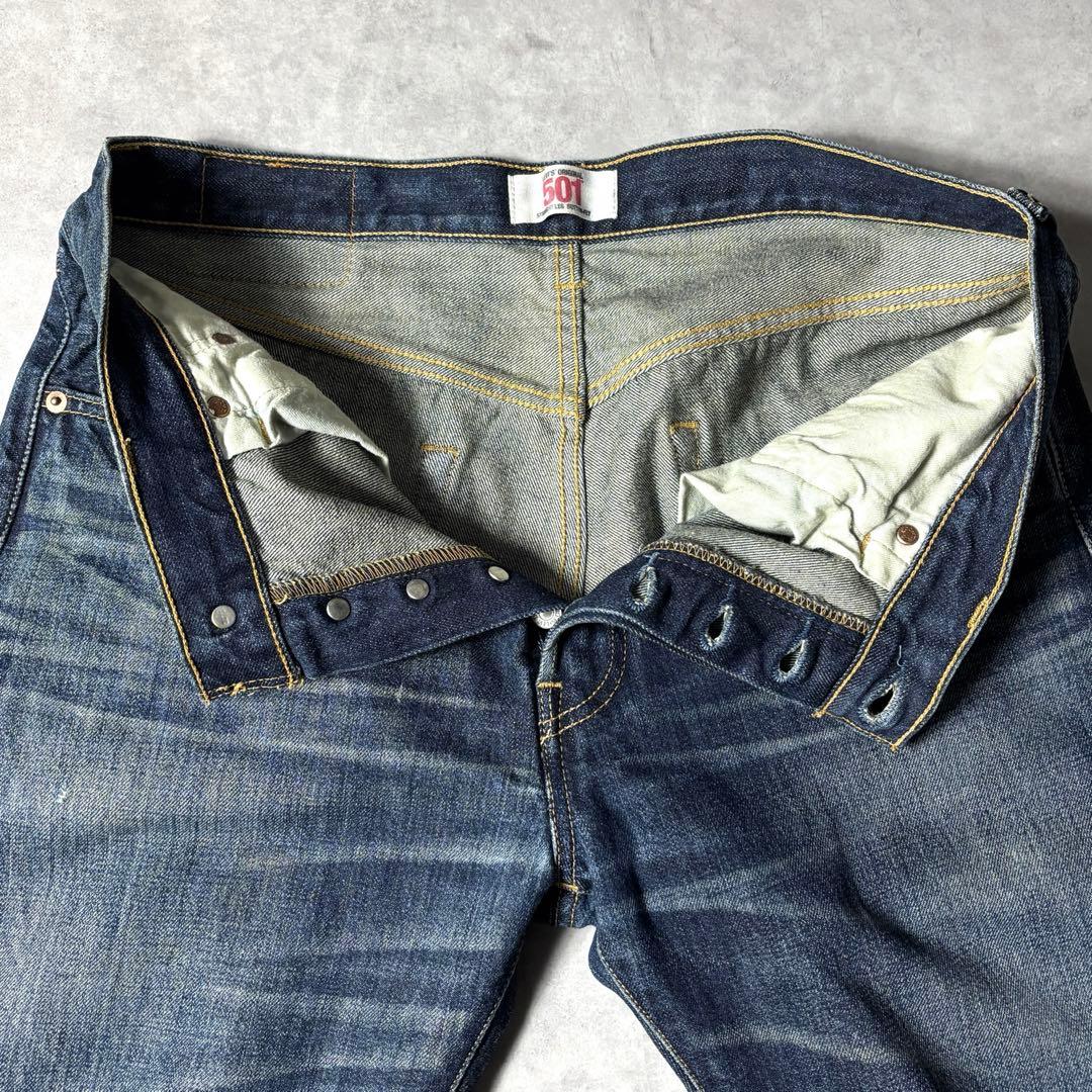 【色落ち◎】LEVI'S 501 08501-00 キムタク モデル w32