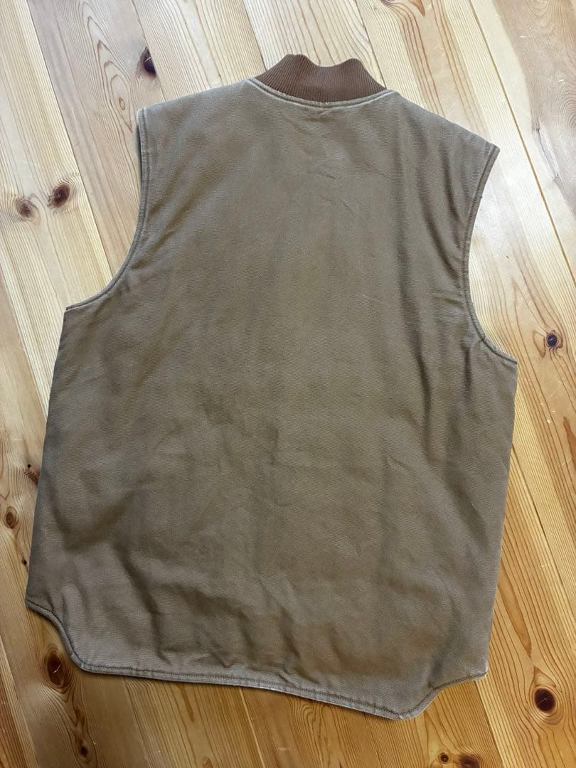 カーハート　carhartt ダックワークベスト M ハミルトンブラウン