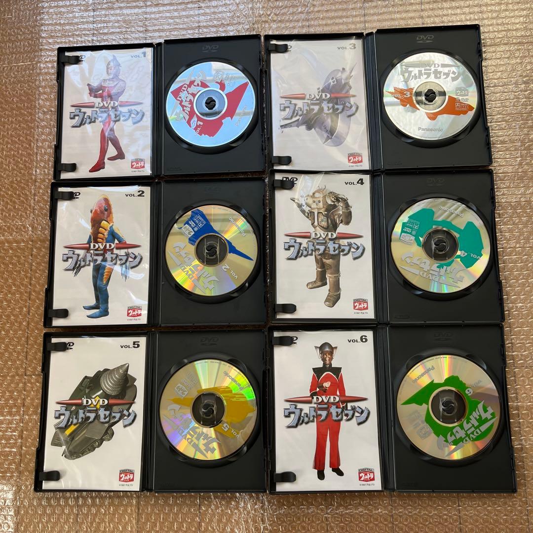 中古　※vol.11はキズあり　DVD ウルトラセブン　全12巻セット