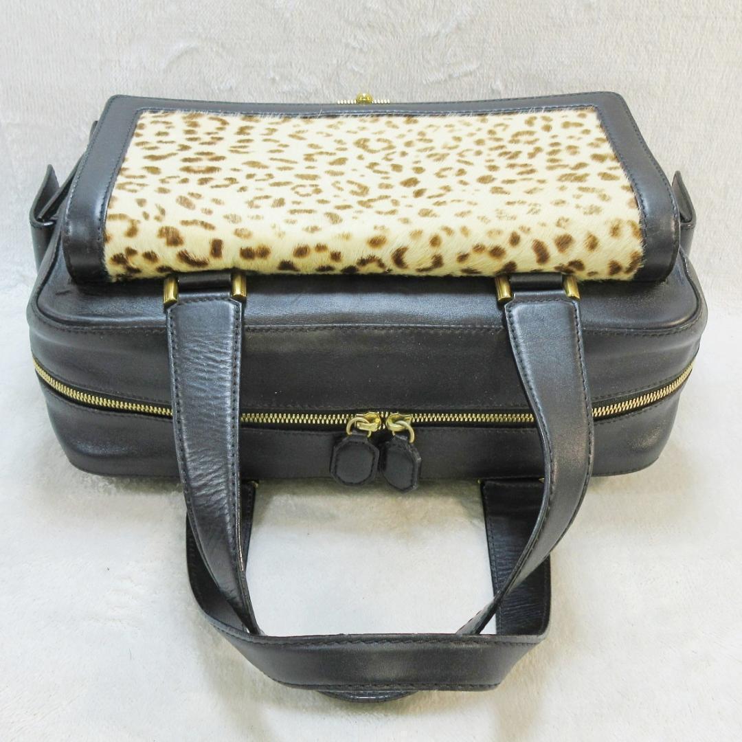 バッグ JimmyChoo UnbornCalf leopard pattern Bag