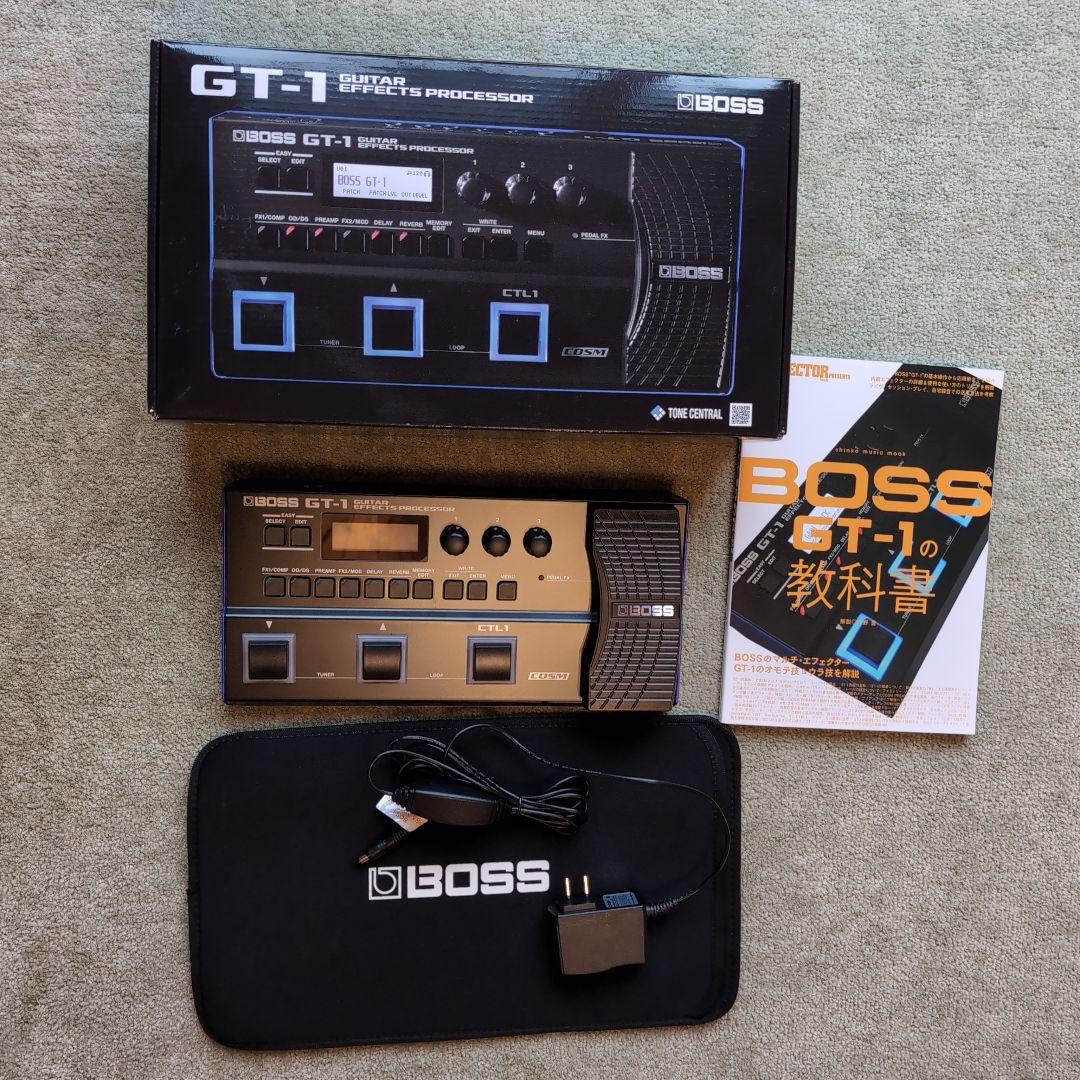 美品　BOSS GT-1 おまけ（解説本とACアダプター）付き