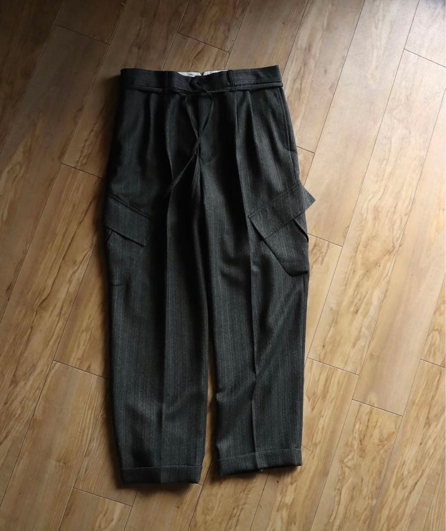 advent 24aw faye別注 カーゴスラックス size:2