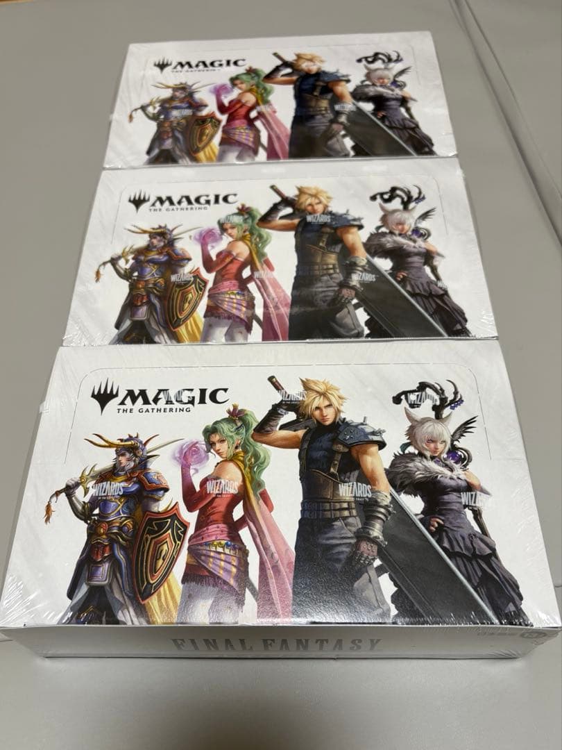 ファイナルファンタジー プレイブースター3BOX　日本語版 シュリンク付