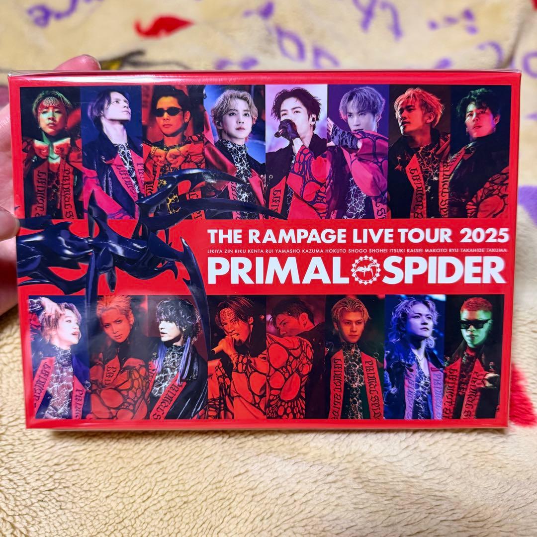 【初回生産限定盤】PRIMAL SPIDER 2Blu-Ray+2LIVE CD