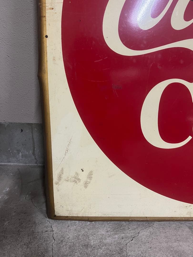 ⭐️更に値下げ⭐️コカコーラ　ブリキ看板　昭和　レトロ