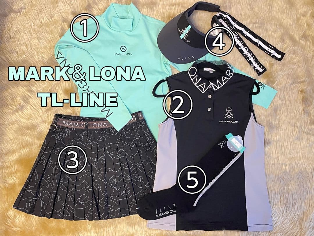 専用✦新品&美品✦マークアンドロナ✦T-LINEシャツスカートなど5点セット