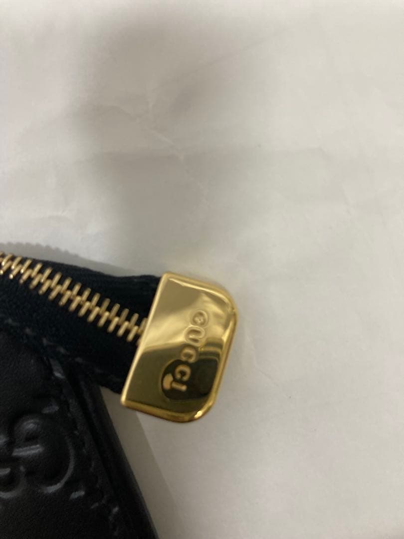 GUCCI ブラックレザー ケース