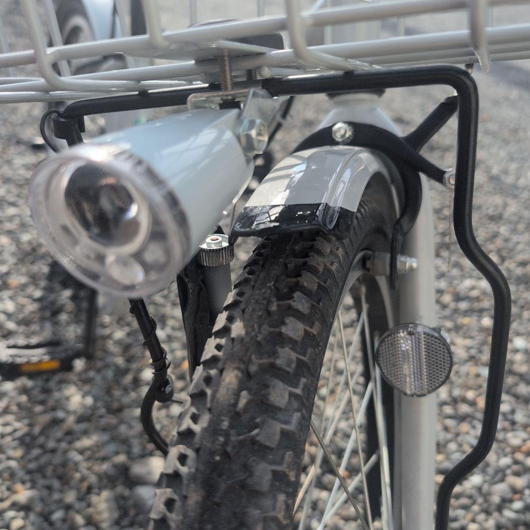 ブリジストン　bikke　22インチ　ブルーグレー