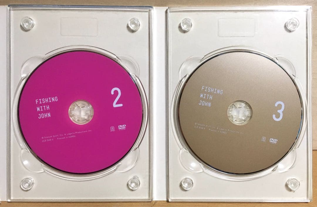 『フィッシング・ウィズ・ジョン』('97日・米) DVD3枚組＋フライヤー