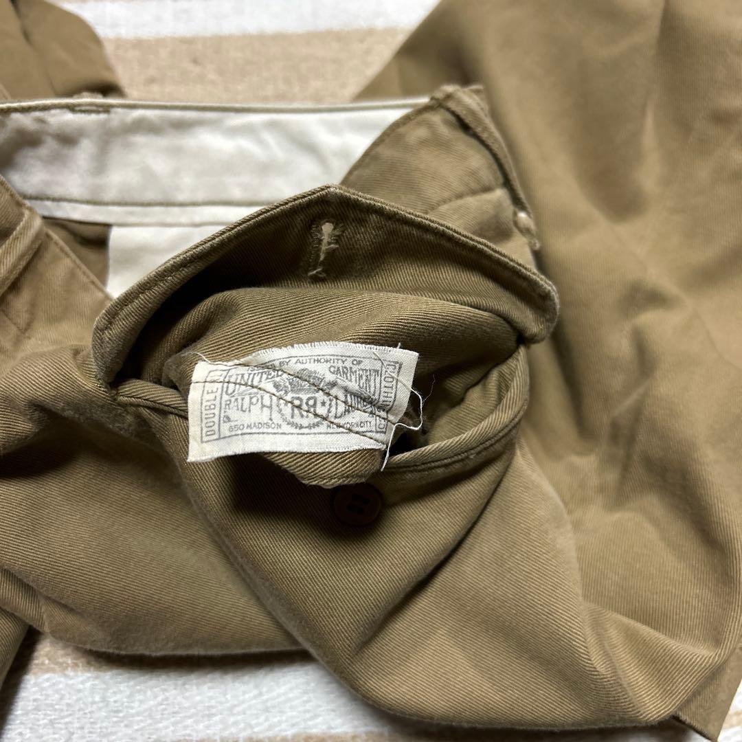 RRL ダブルアールエル オフィサーズチノトラウザーズ