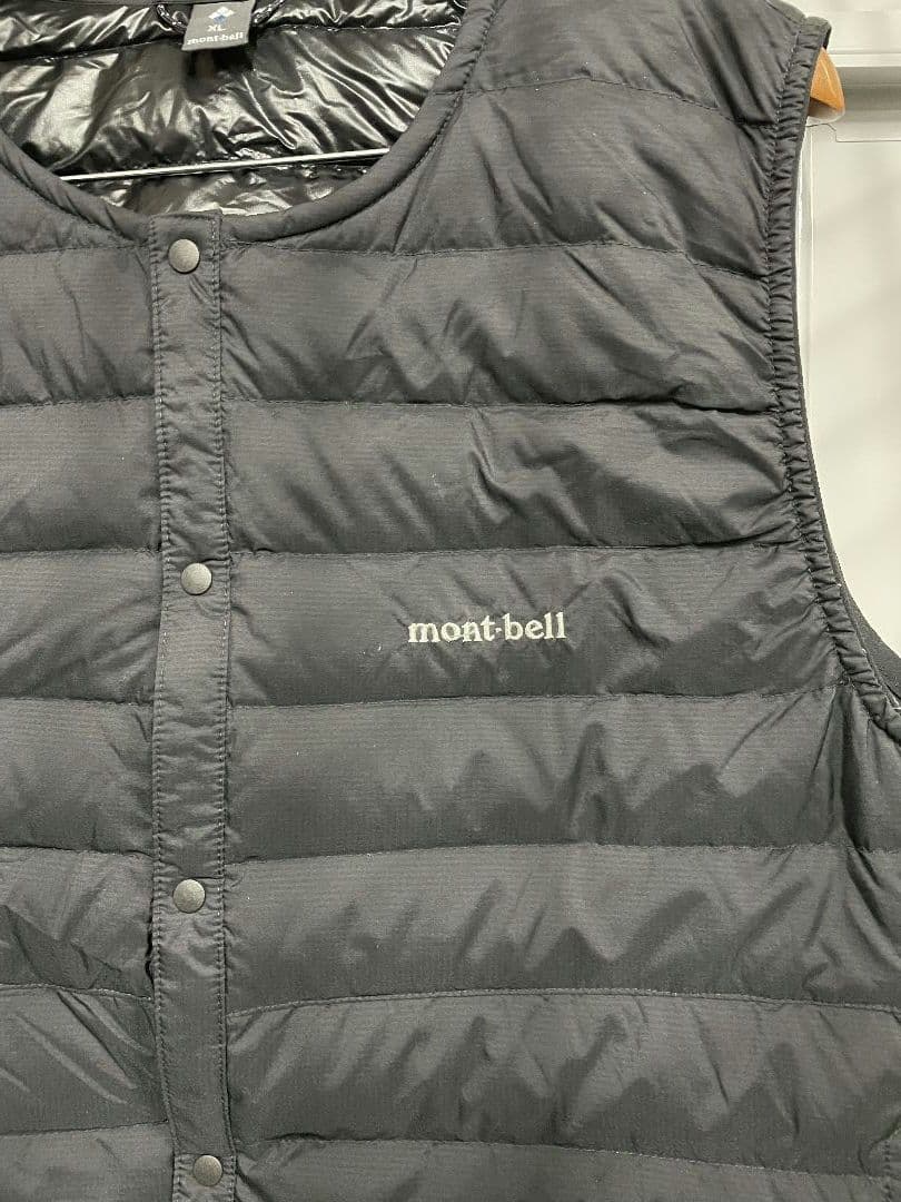 1*9様 モンベル スペリオダウン ラウンドネックベスト Men's