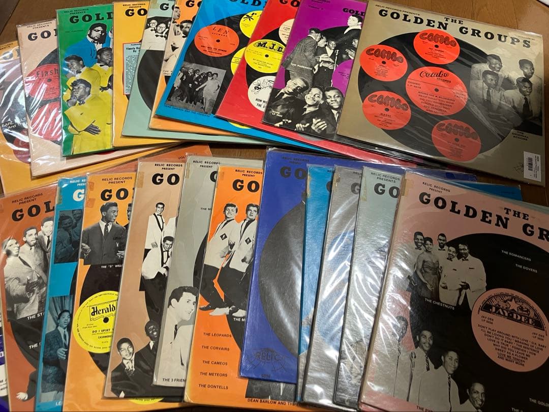 The Golden Groups Doo Wopレコードシリーズ48枚