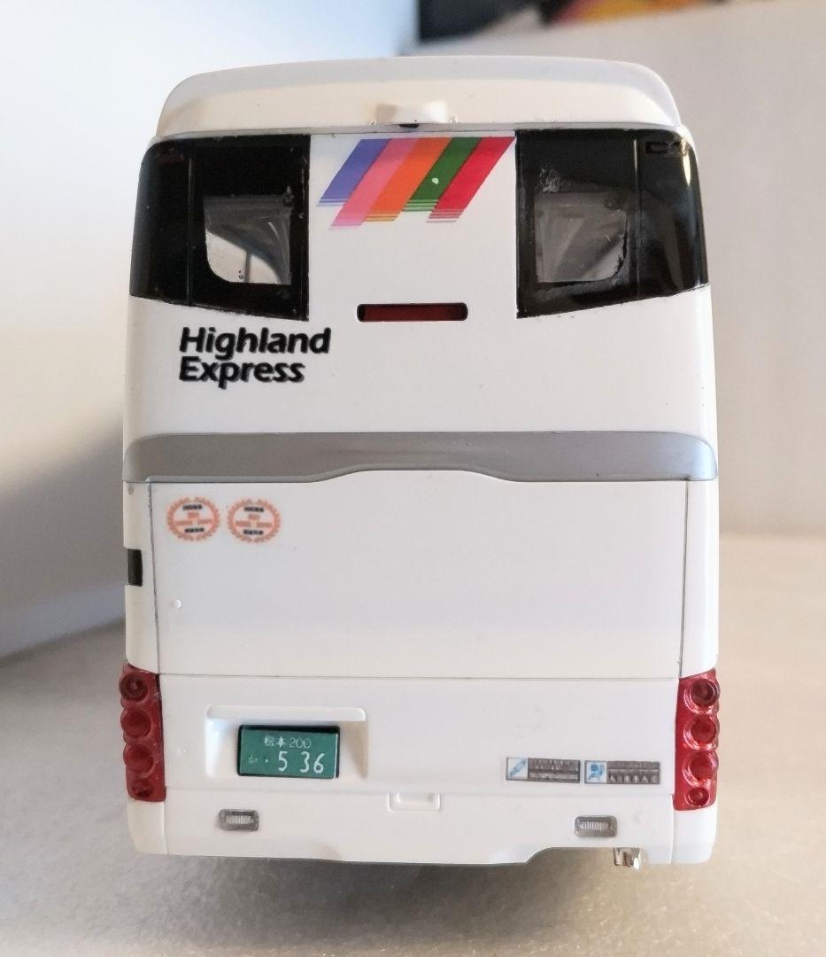 1/32 アルピコ交通 貸切バス(いすゞガーラSHD)素人組立品