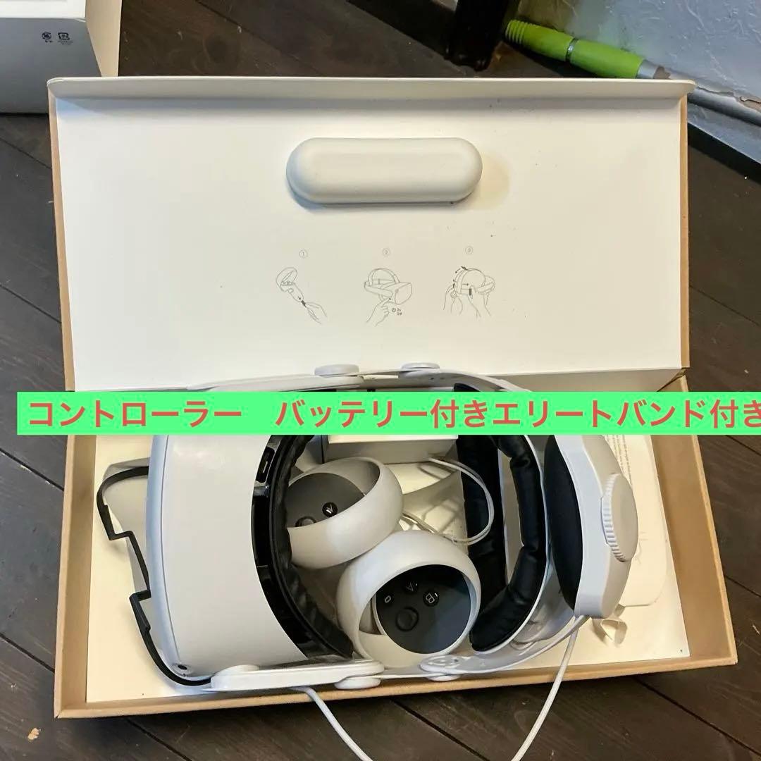 quest2 64gbコントローラ社外製バッテリーエリートバンド