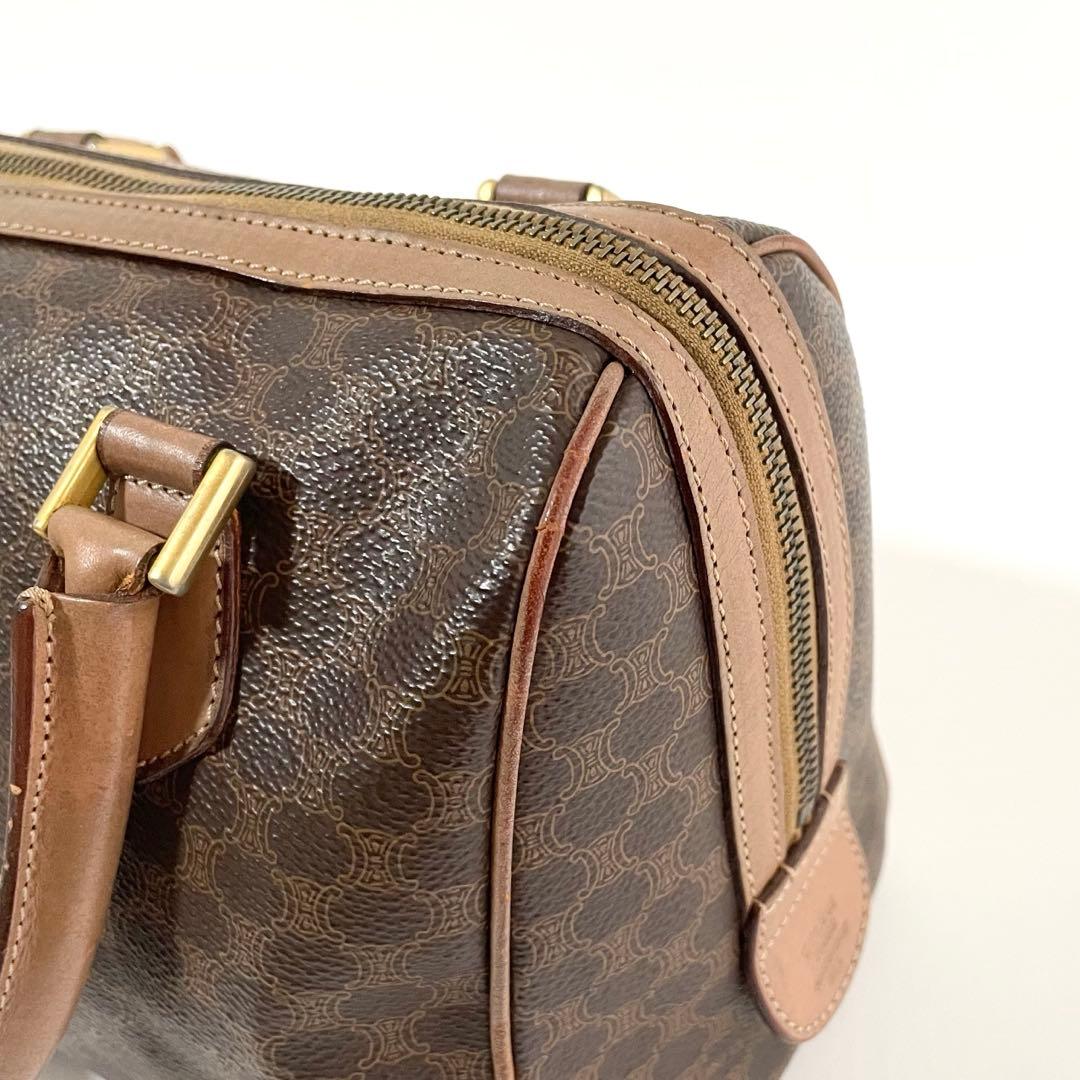 【良品】セリーヌ 2way ハンドバッグ トリオンフ マカダム