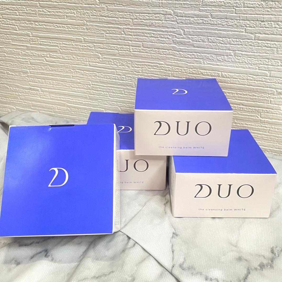【新品未使用】DUO ザ クレンジングバーム ホワイトa 90g 4個セット