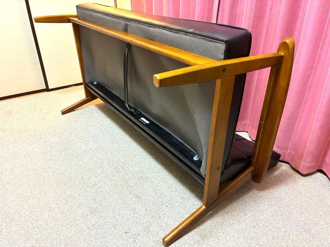 カリモク60 Kチェア 2シーター スタンダードブラック