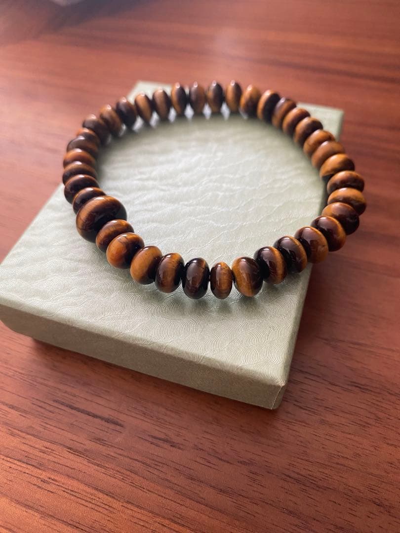 【未使用】虎眼石　ブレスレット