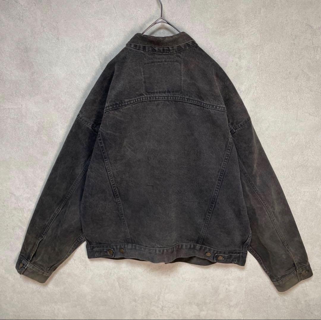 古着 90s リーバイス 70598 ブラックデニムジャケット デカパッチ