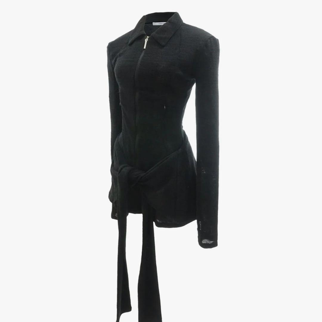 トップス theredthread S drape romper