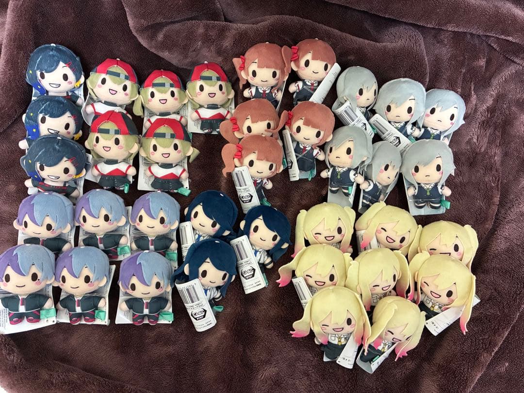 バラ売り可能　プロジェクトセカイ　ふわぷち　マスコットぬいぐるみ　まとめ売り