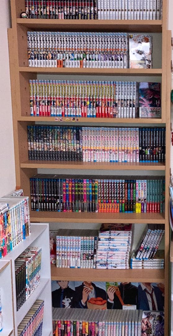 漫画ゲーム　1枚目今の本棚