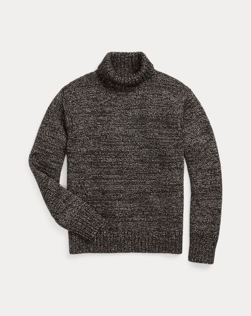 トップス RRL Marled Wool-Blend Turtleneck Sweater