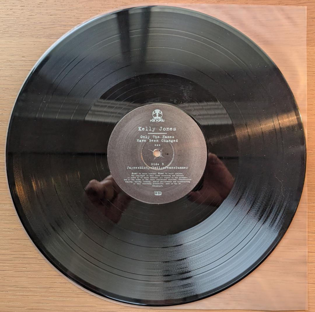 Kelly Jones Only The Names... LP 美品 希少盤