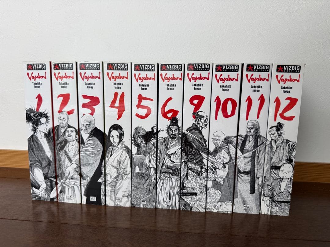 【希少/美品】　大判　英語版　バガボンド　10巻セット